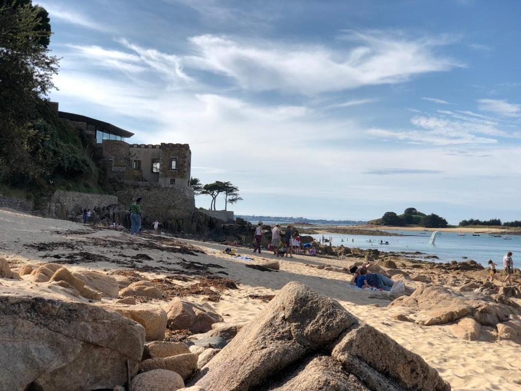 Appartement Vue Mer A 100M De La Plage Au Centre De การองเทค ภายนอก รูปภาพ